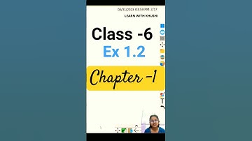 #class6 #maths #ch-1 #ex1.2 #mathematics #exercise#detailedexplanation #class #math #mathtrick #std6