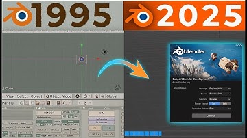 Blender Evolution: From 1995 to 2025 (Blender 1.0 to Blender 5.0)