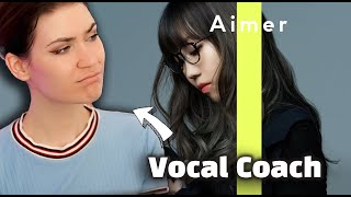 Vocal Coach Reaction to AIMER - Zankyosanka / THE FIRST TAKE (Demon Slayer Kimetsu no Yaiba  残響散歌 )