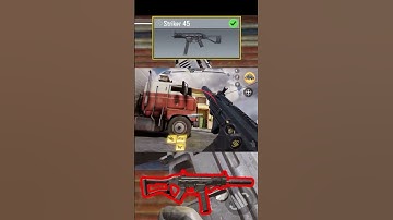 New SMG Striker 45 OVERPOWERED in Call Of Duty : Mobile #callofdutymobile #shorts