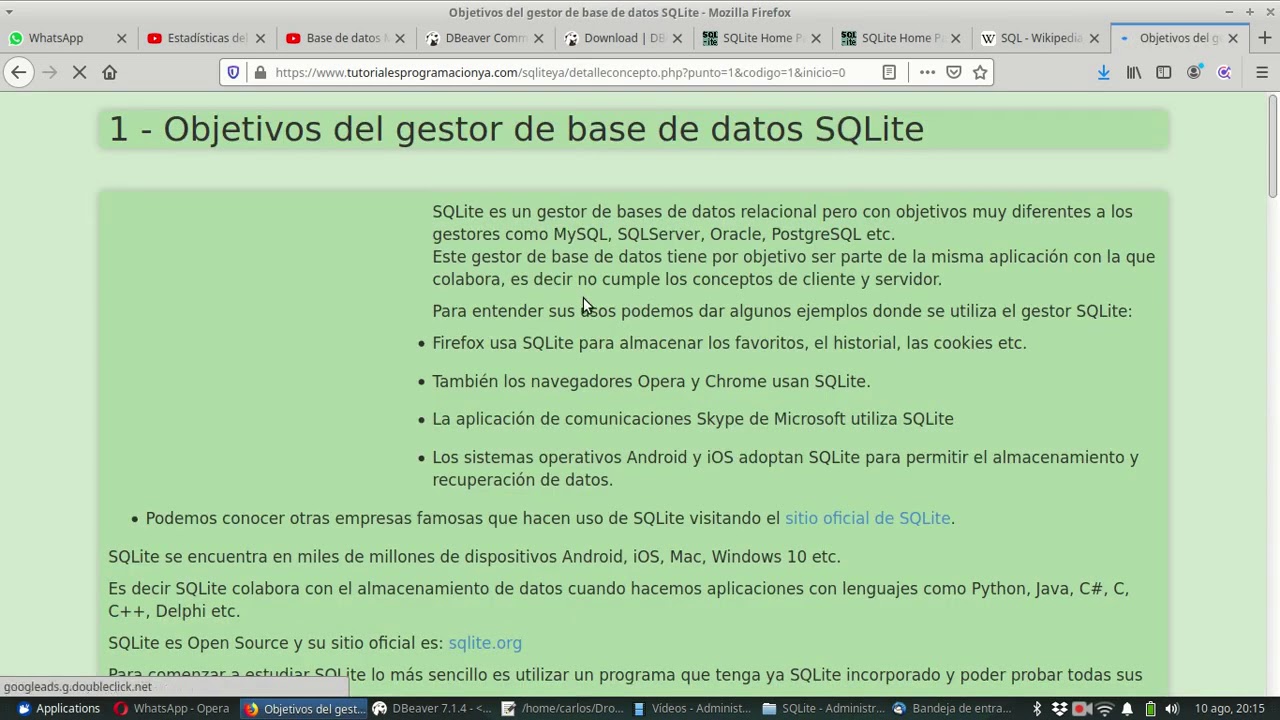 MySQL 0096 SQLite - YouTube