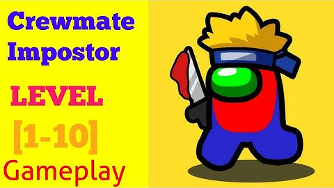 Crewmate Imposter Assassin Hunter Killer gameplay level 1 2 3 4 5 6 7 8 9 10 solution or walkthrough