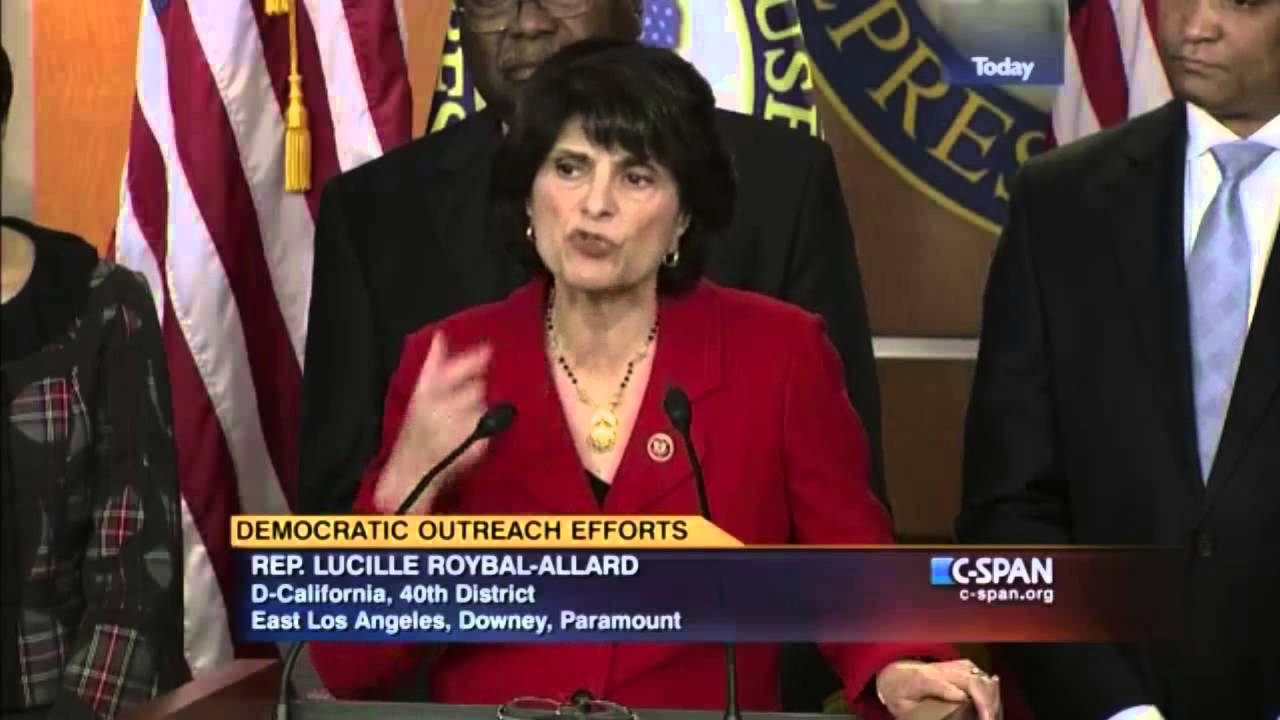 Congresswoman Lucille Roybal Allard D Ca Youtube