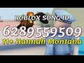 11 hannah montana roblox song idscodes