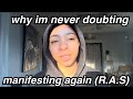 Why im never doubting manifesting again why manifesting works  law of assumption