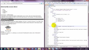 Yakın Kampüs - HTML5&CSS3 Ders 5 - HTML5&CSS3