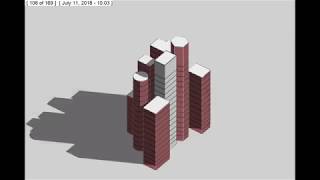 Solar and shadow study in Revit