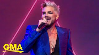 Adam Lambert performs 'You Make Me Feel (Mighty Real)' on 'GMA' l GMA