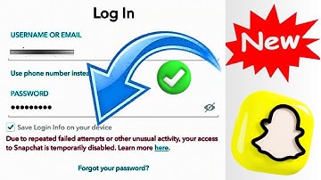 Snapchat Due to Repeated Failed Attempts or Other Unusual Activity Error FIX!
