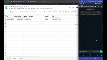 How to receive WhatsApp messages inside Google Sheets in real-time using 2Chat and Zapier