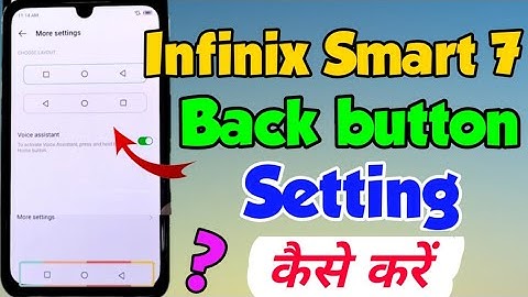 infinix Smart 7 me navigation button change kaise kare | infinix smart 7 navigation buttons setting