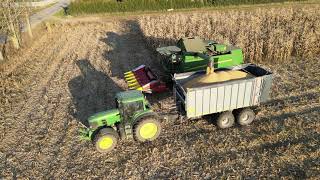 Corn Harvest 2021 in Poland🌽 John Deere W540