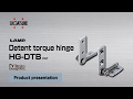 HG-DTB - Detent torque hinge - Sugatsune Japan
