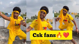 csk fans reaction | Goutham | #trending #csk #dhoni