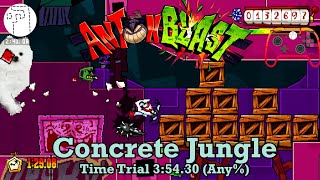 Time Trial 3:54.30 (Any%) | Concrete Jungle | ANTONBLAST