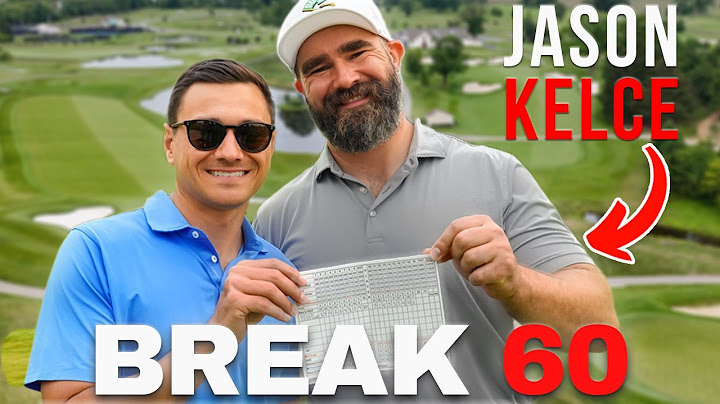 Can Jason Kelce and I Break 60?
