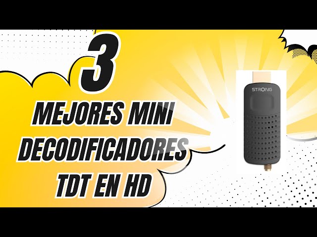 ✓ Los 3 mejores mini decodificadores TDT en HD baratos de  [2024] 