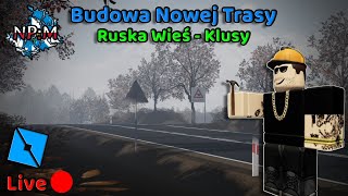 Live 🔴. Budowa trasy Ruska Wieś - Klusy w North Poland:Masuria! Update Developer Stream
