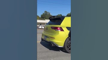 Mk8 Gti cts catted downpipe and milltek catback exhaust sound clip🔥 #gti #vw  #shortsvideo #car