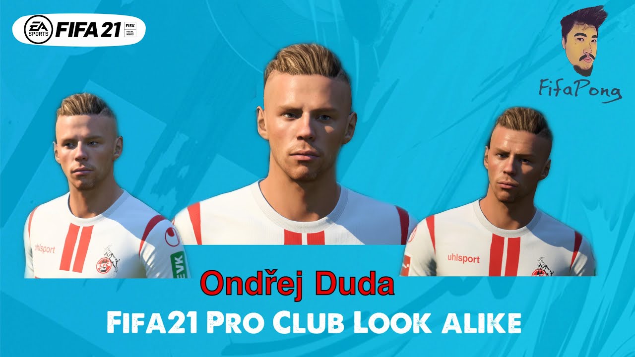 FIFA 21 faces Virtual Pro club look alike Ondřej Duda //  1. FC Köln // Slovakia