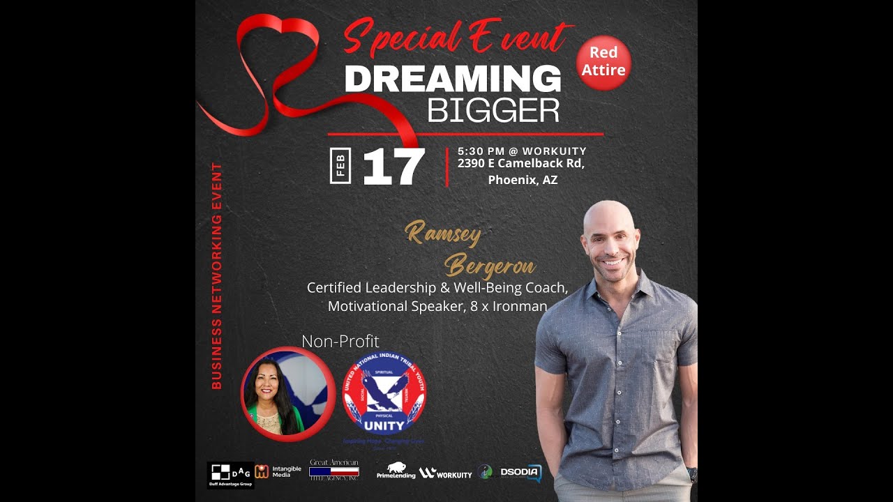 🤝 DREAMING BIGGER NETWORK EVENT 🎙