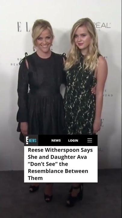 What, like it's hard to see the resemblance? Apparently Reese Witherspoon doesn't. 👀 #shorts