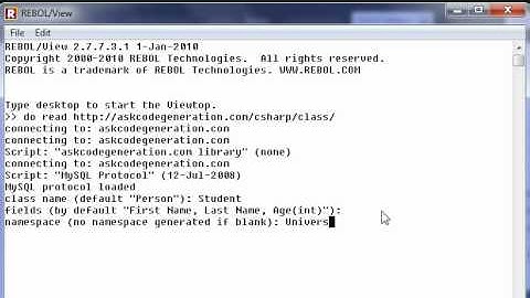 Code Generation: Free C# Code Generator Online @askcodegeneration.com/csharp