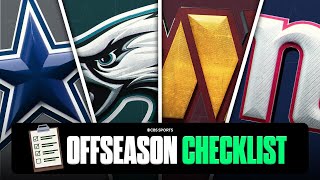 Offseason checklist for NFC East teams: Eagles, Cowboys, Giants, &amp; Commanders 📋