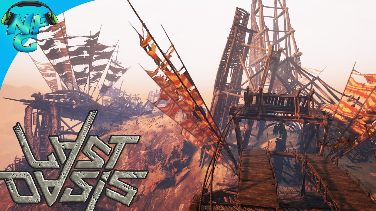 LAST OASIS - Becoming Desert PIRATES and Treasure Hunting at the Ship Graveyard! E1