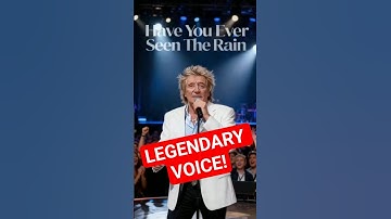 Rod Stewart Sings “Have You Ever Seen The Rain” — Timeless! #shorts