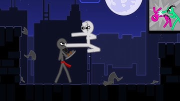 SLAPSTICK FIGHTER Stickman Ragdoll Fighting - All levels Gameplay android ios