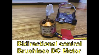 Bidirectional Arduino Control BLDC Motor