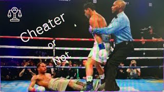 Is Ryan Garcia a cheater or not