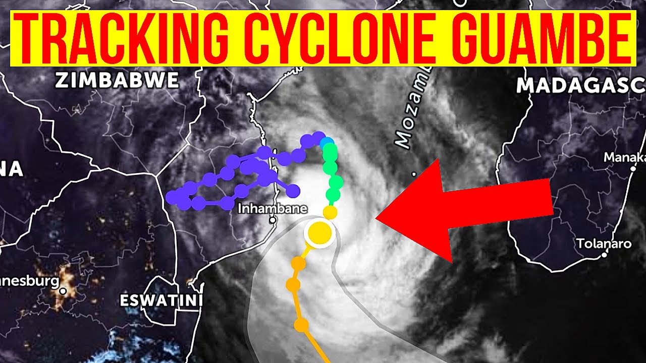 Tracking Severe Cyclone Guambe 2021 | Heavy Rainfall Continues – 19 Feb 2021
