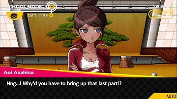 Danganronpa 1.2 RELOAD School Mode Aoi Maxed Ending
