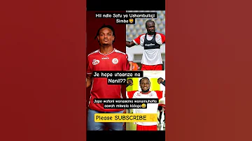 Simba Yanga SIMBA HII NDIO SAFU YA USHAMBULIAJI UTAANZA NA NANI Viral Fypシ 