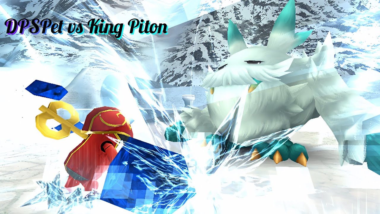 Toram Online – DPS Pet vs King Piton (Hard) 🥶 | 500k Damage Limit Challenge [