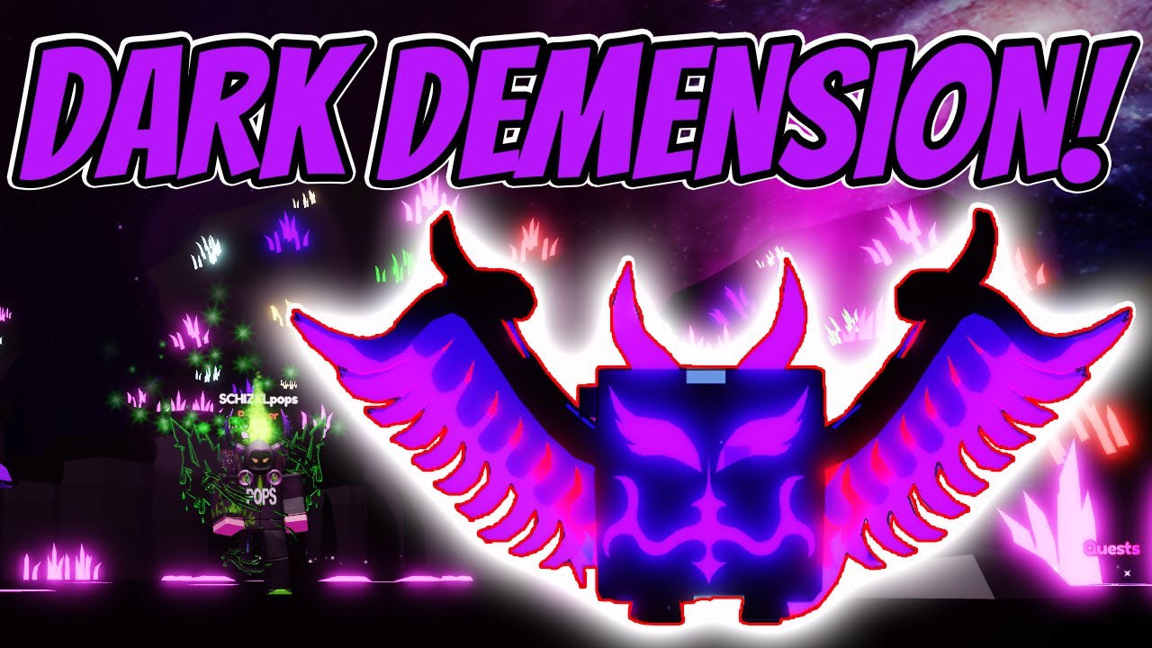 ⚫New Dark Diemension egg 🥚In Bubble gum clicker roblox 