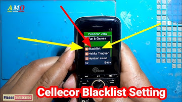 Cellecor keypad phone Blacklist problem remove reject list number how to remove rejectlist number