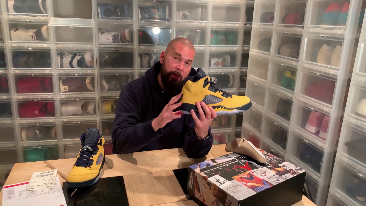 Unboxing : Air Jordan 5 Retro SP 