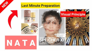 PCQ Nata 2021 | Visual principle elements for nata | Nata Preparation | Most Important For Nata