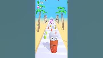 juice run Android iOS level satisfying walkthrough gameplay #viral #games #viralvideo