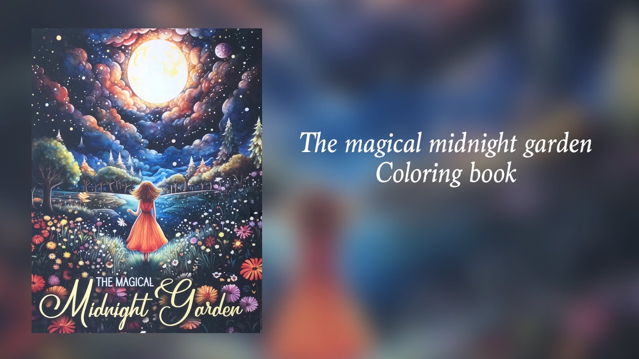 The Magical Garden Fairy Tale: Mindfulness Coloring Book for