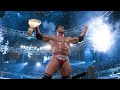 Batista wins the world heavyweight championship wrestlemania 21