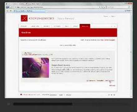 SiteKreator Aurora Socializes Websites