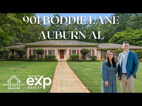 901 Boddie Lane, Auburn, AL home video tour