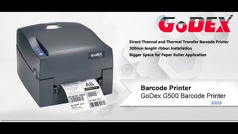 Godex G500 Installation Guide