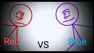 Red vs blue (stick fighter) screenshot 4