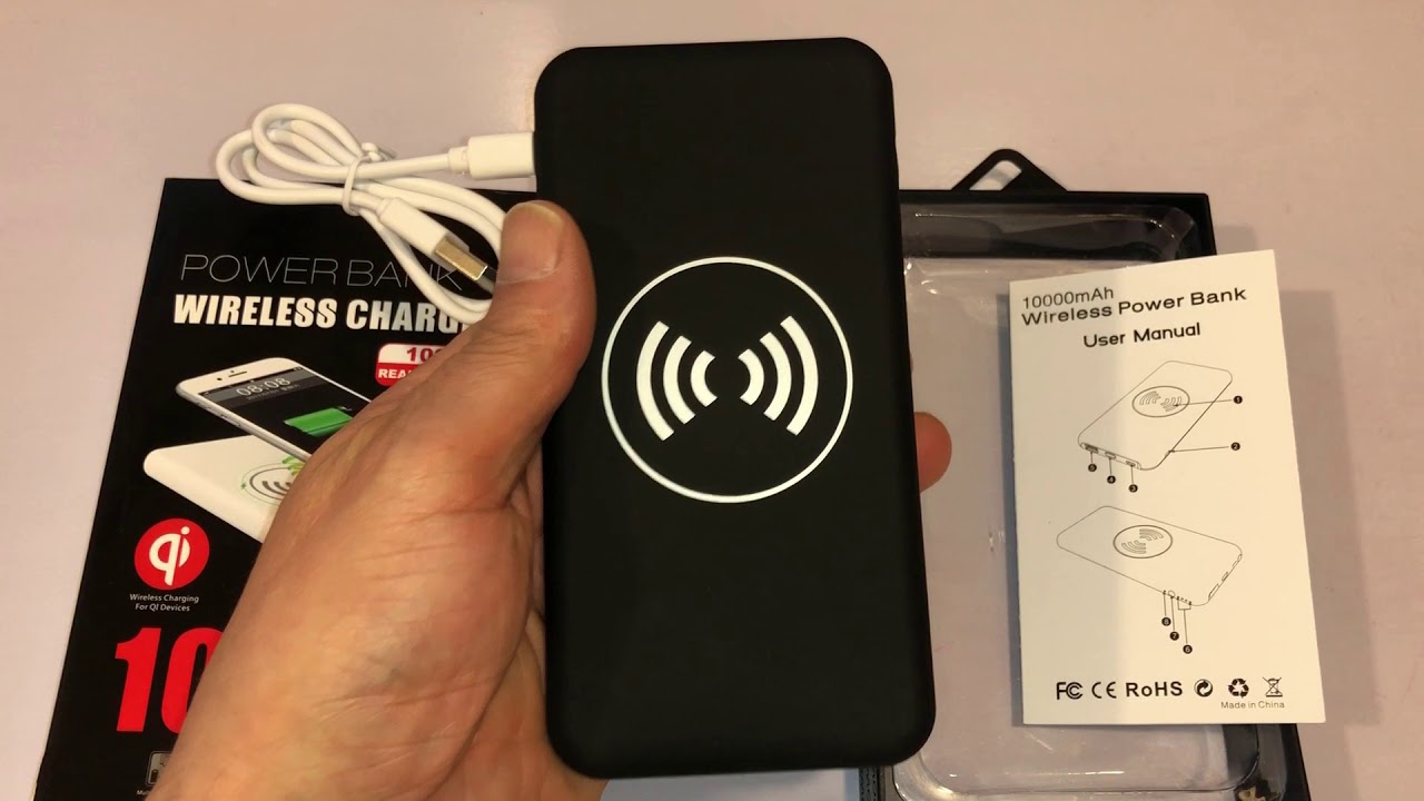 Huafly Wireless Charger Pad Power Bank mah Qi Battery Portable Wireless Charging 04 18 Youtube Huafly Wireless Charger Pad Power Bank mah Qi Battery Portable Wireless Charging 04 18 Youtube