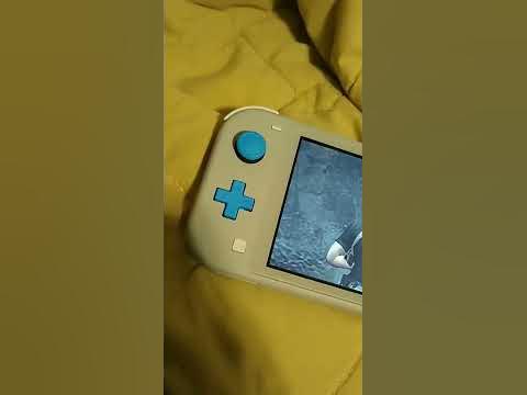 Nintendo switch lite joycon stick drift - YouTube